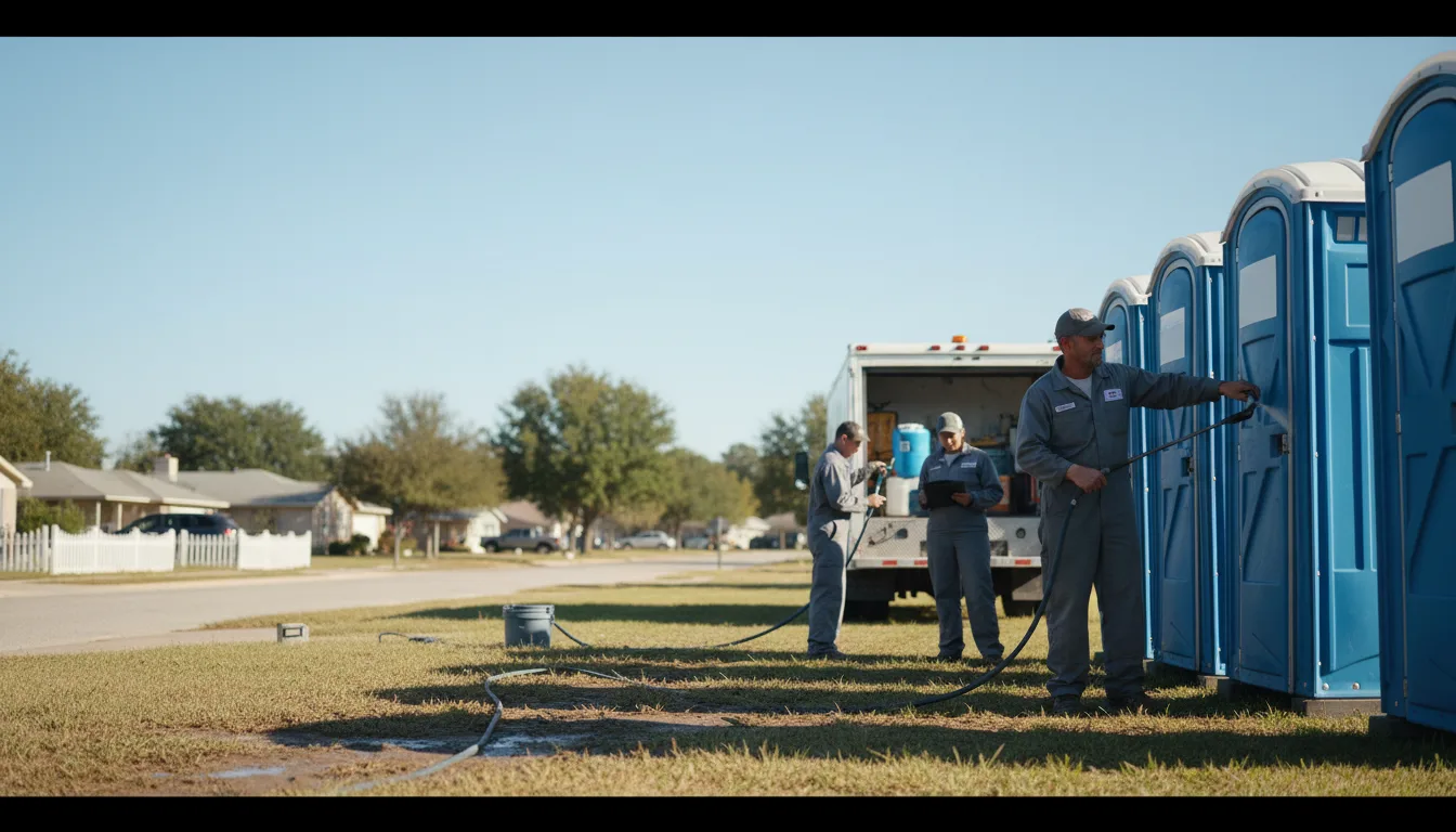 Long-Term Portable Toilet Rental in Marietta, OH near me